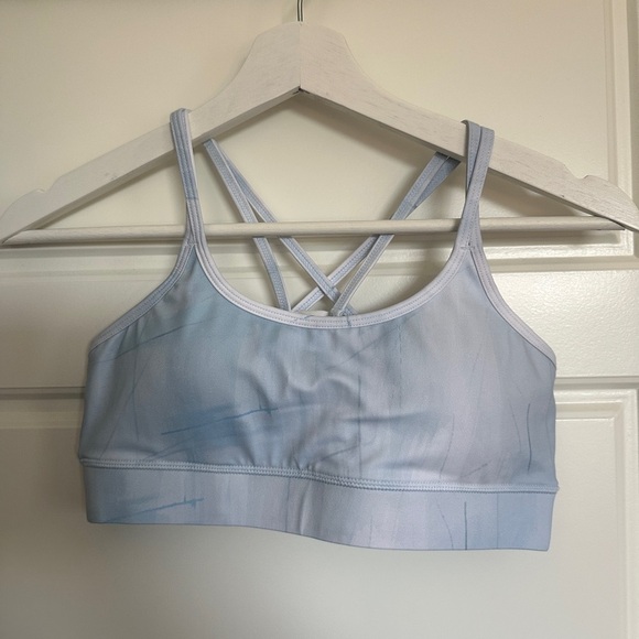 BuffBunny Sky Blue Sports Bra - Picture 1 of 3